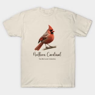 Northern Cardinal - Bird Lover Collection T-Shirt